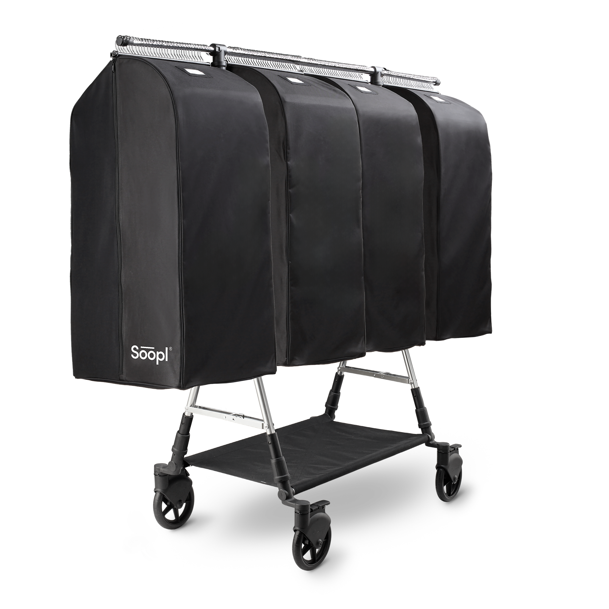 Soopl Fashion Trolley With a set of Soopl Fashion Bags M, 4 Soopl Fashion Bags M