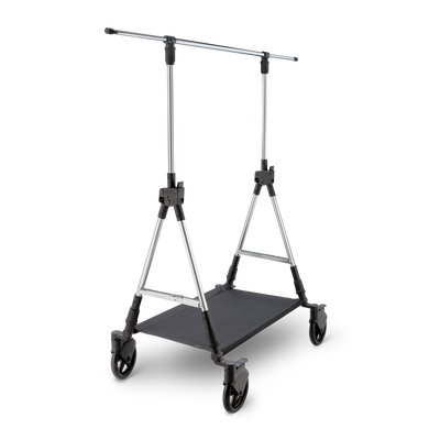 Soopl Fashion Trolley with the side bars extened for maximum capacity